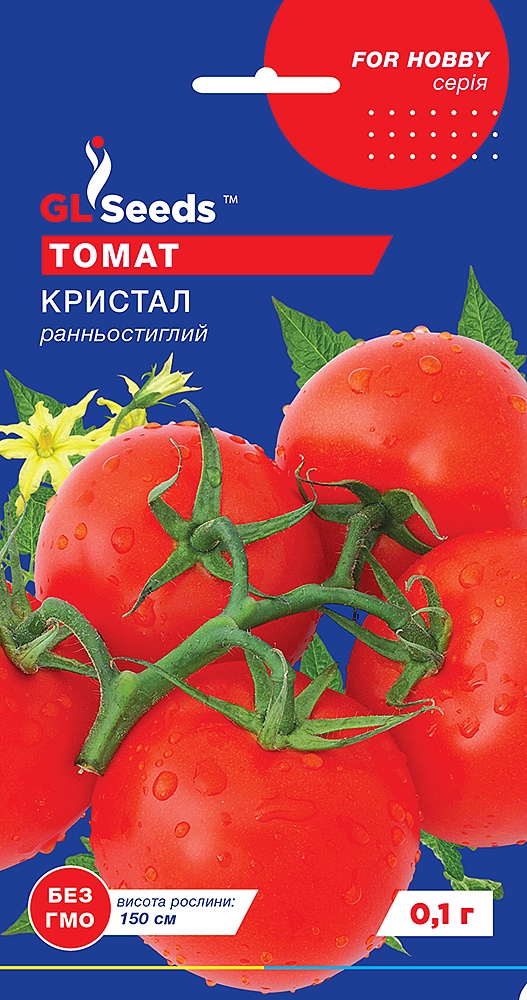 оптом Семена Томата Кристалл; (0.1г), For Hobby, TM GL Seeds