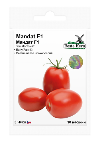 оптом Насіння Томату Мандат F1; (10шт), ТМ Beste Kern