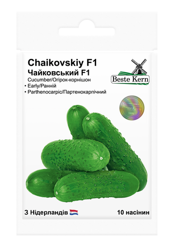 оптом Насіння огірка Чайковський F1; (10шт), ТМ Beste Kern