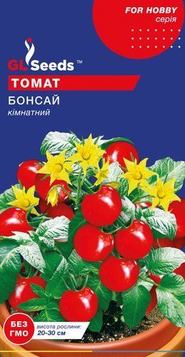 оптом Насіння Томату Бонсай черрі (20 шт), For Hobby, TM GL Seeds