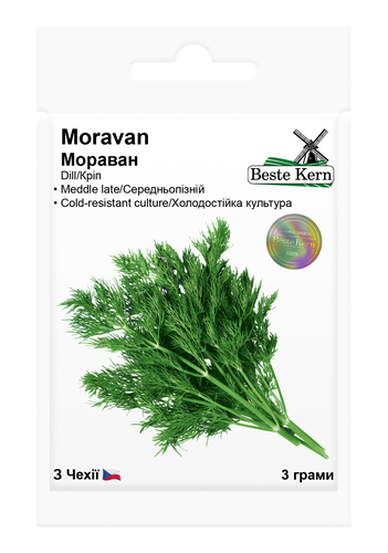 оптом Насіння Кропу Мораван (3г), ТМ Bestе Kern